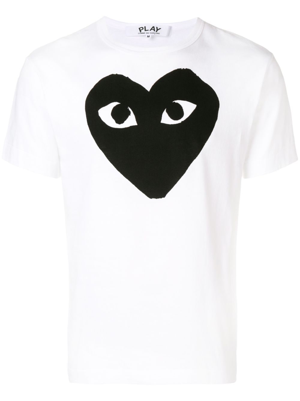 Comme Des Garçons Play T-Shirt mit Logo-Print - Weiß von Comme Des Garçons Play