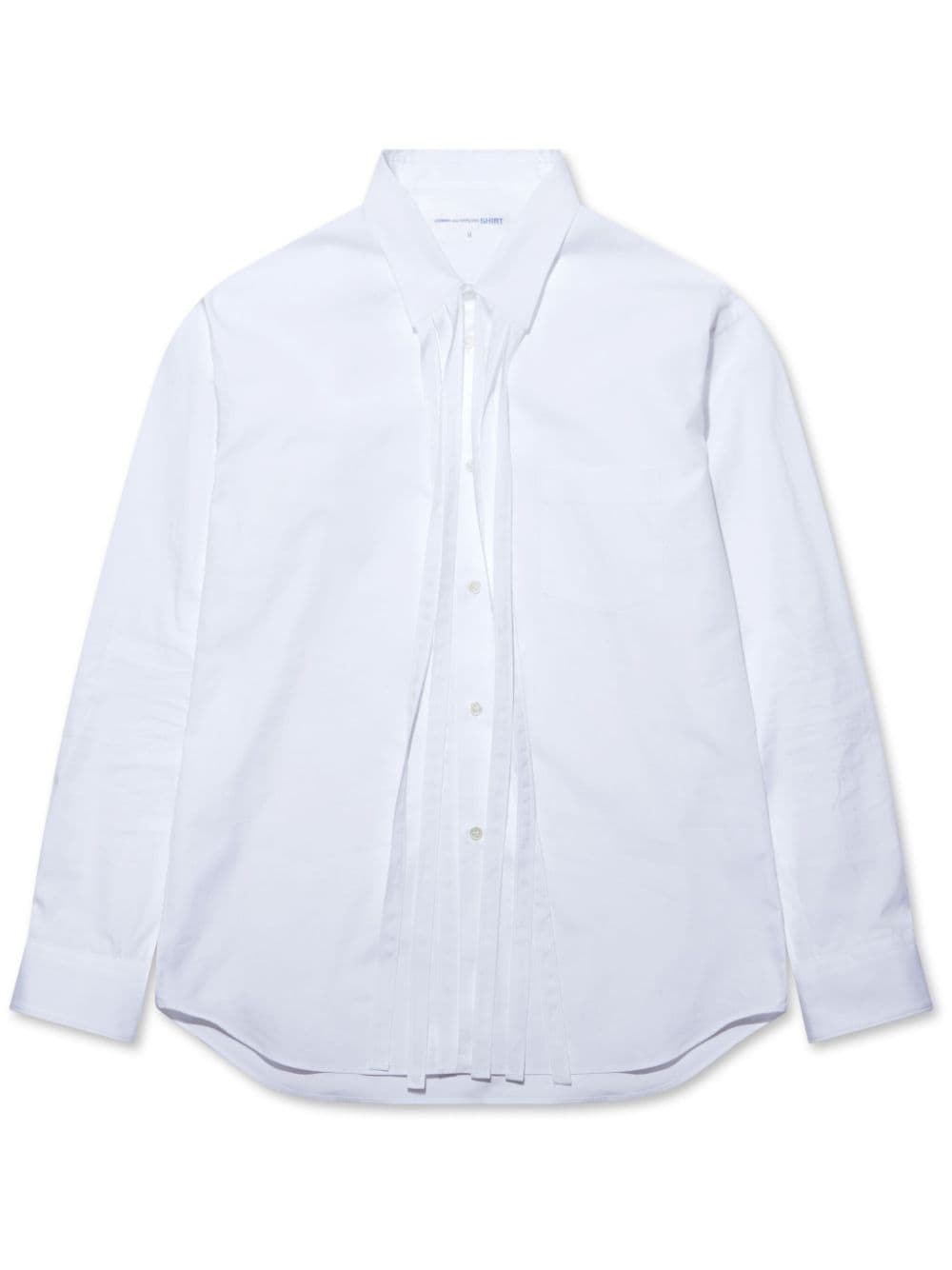 Comme Des Garçons Shirt Hemd mit Fransen - Weiß von Comme Des Garçons Shirt