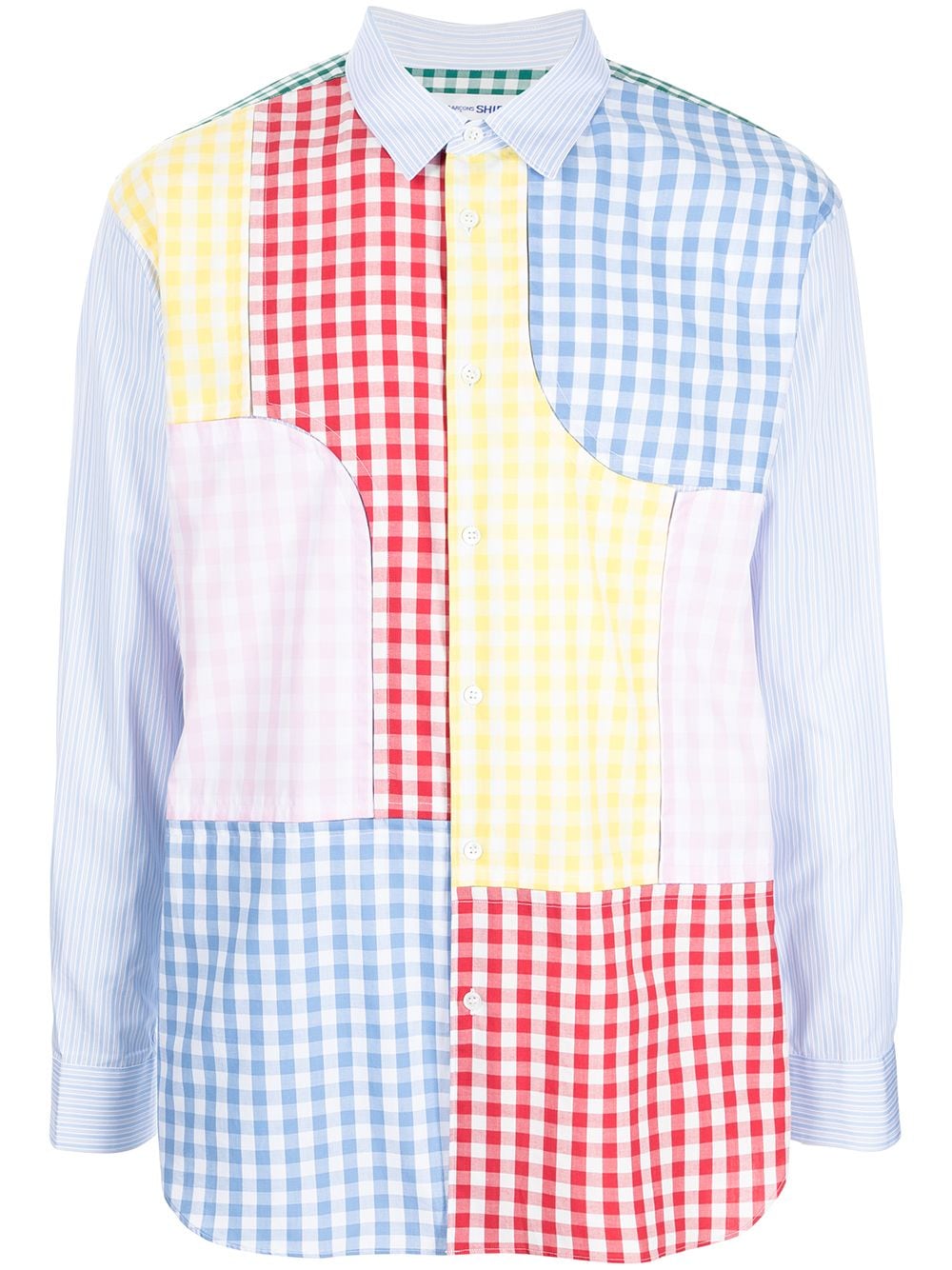 Comme Des Garçons Shirt Hemd mit Karomuster - Blau von Comme Des Garçons Shirt