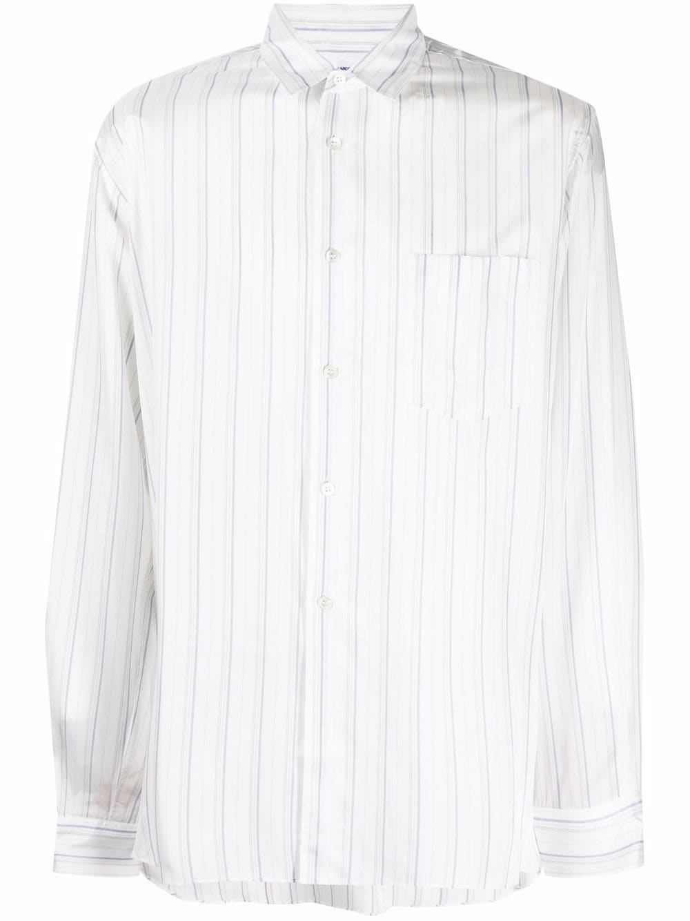 Comme Des Garçons Shirt Hemd mit Längsstreifen - Weiß von Comme Des Garçons Shirt