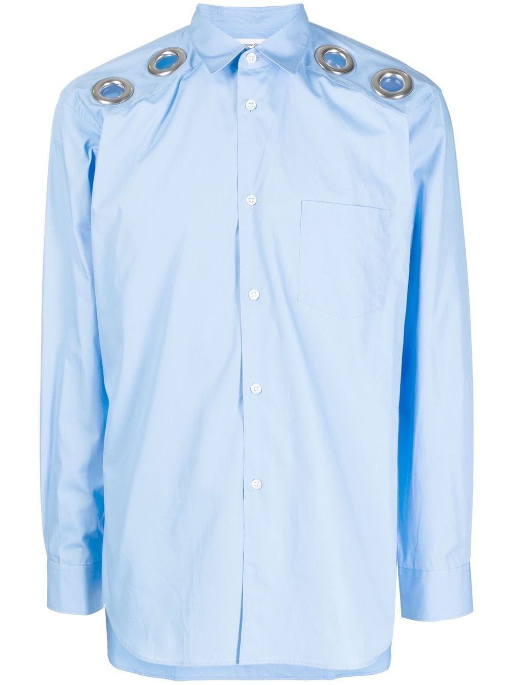 Comme Des Garçons Shirt Hemd mit Ösen - Blau von Comme Des Garçons Shirt