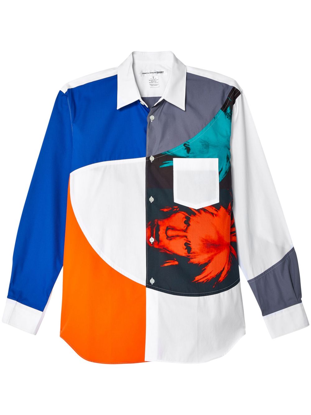 Comme Des Garçons Shirt Hemd mit grafischem Print - Weiß von Comme Des Garçons Shirt