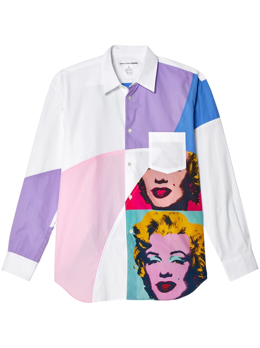 Comme Des Garçons Shirt Hemd mit grafischem Print - Weiß von Comme Des Garçons Shirt