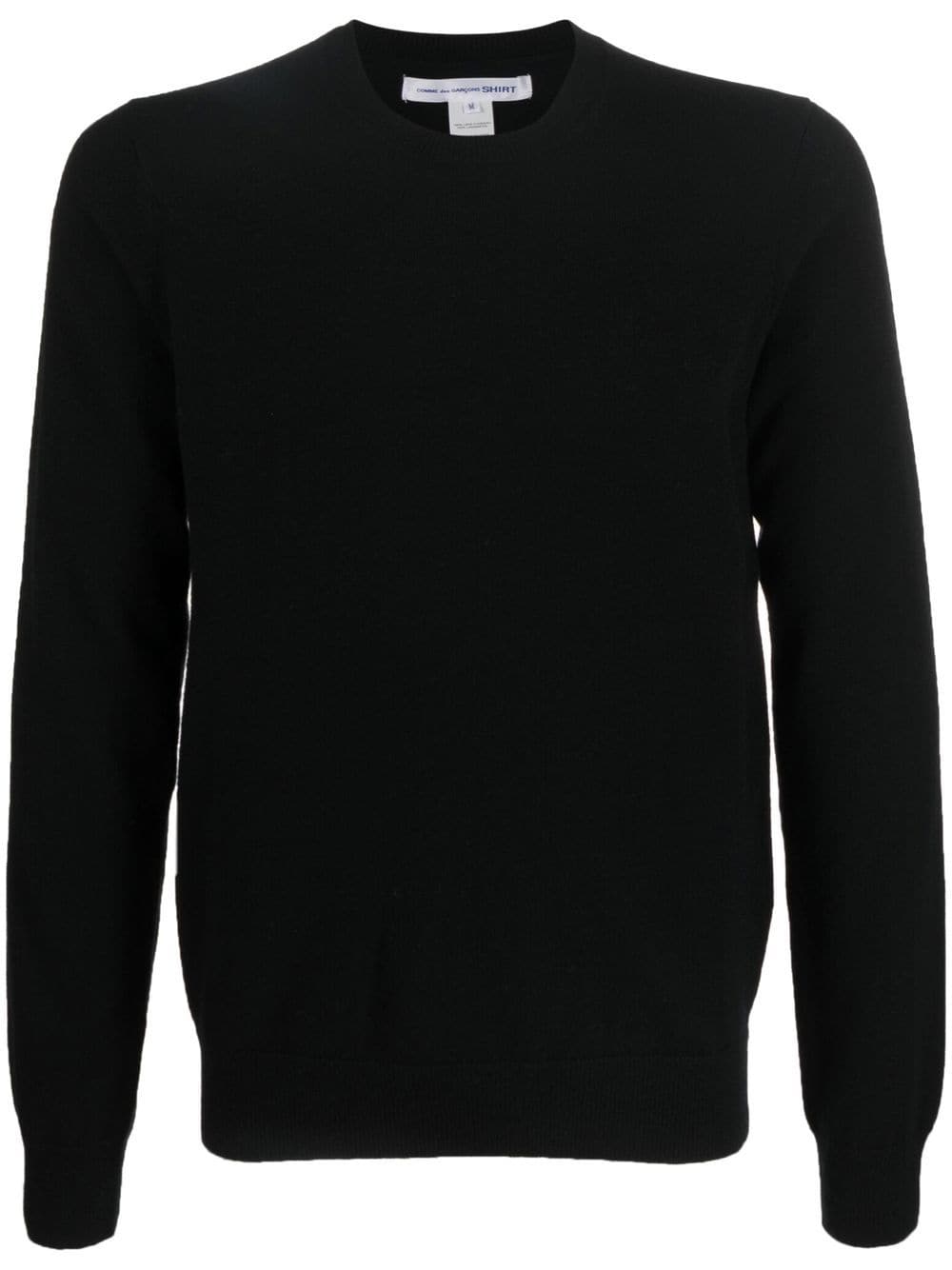Comme Des Garçons Shirt Sweatshirt mit Rundhalsausschnitt - Schwarz von Comme Des Garçons Shirt