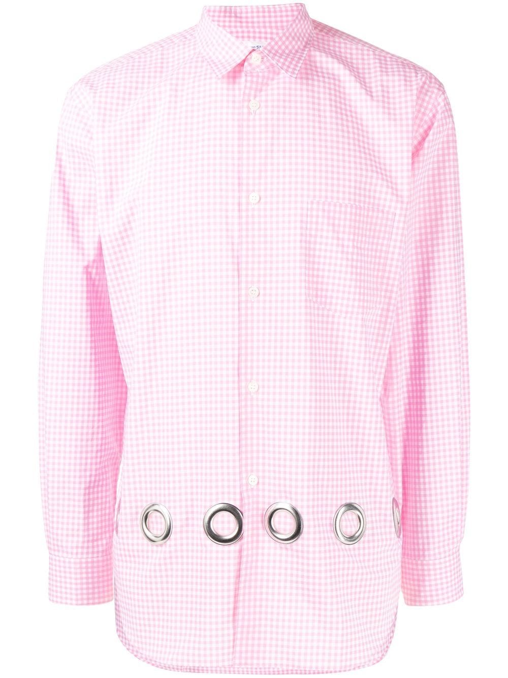 Comme Des Garçons Shirt Hemd mit Vichy-Karo - Rosa von Comme Des Garçons Shirt