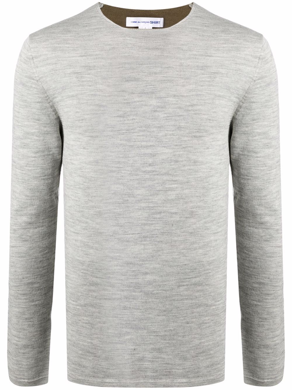 Comme Des Garçons Shirt Pullover mit Rundhalsausschnitt - Grau von Comme Des Garçons Shirt