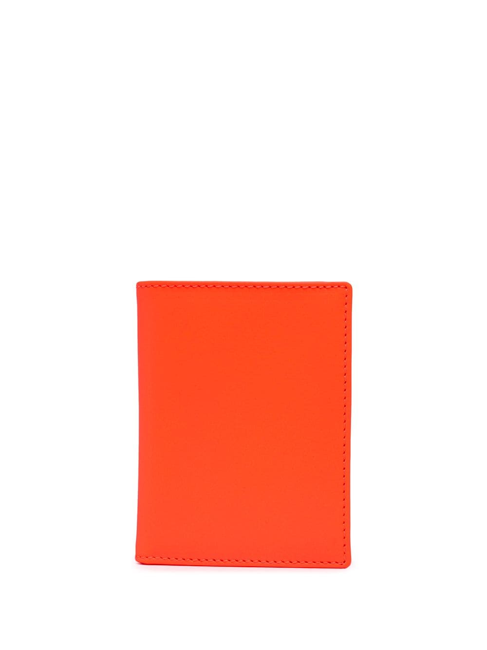 Comme Des Garçons Wallet Kartenetui in Colour-Block-Optik - Orange von Comme Des Garçons Wallet