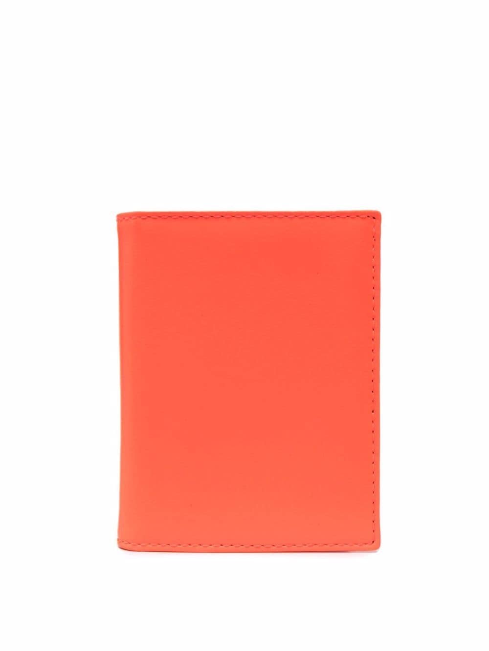 Comme Des Garçons Wallet Mini Portemonnaie mit Neoneffekt - Orange von Comme Des Garçons Wallet