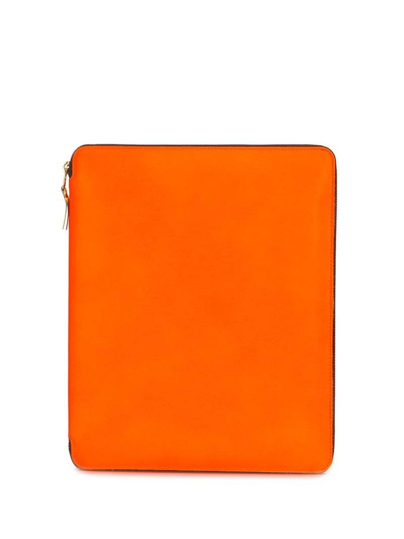 Comme Des Garçons Wallet Super Fluo Clutch - Orange von Comme Des Garçons Wallet