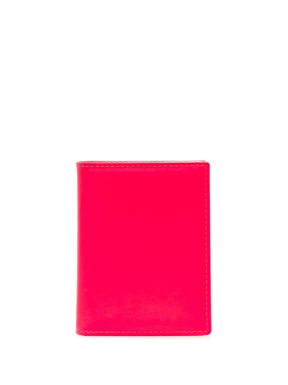 Comme Des Garçons Wallet Super Fluo Portemonnaie - Rosa von Comme Des Garçons Wallet