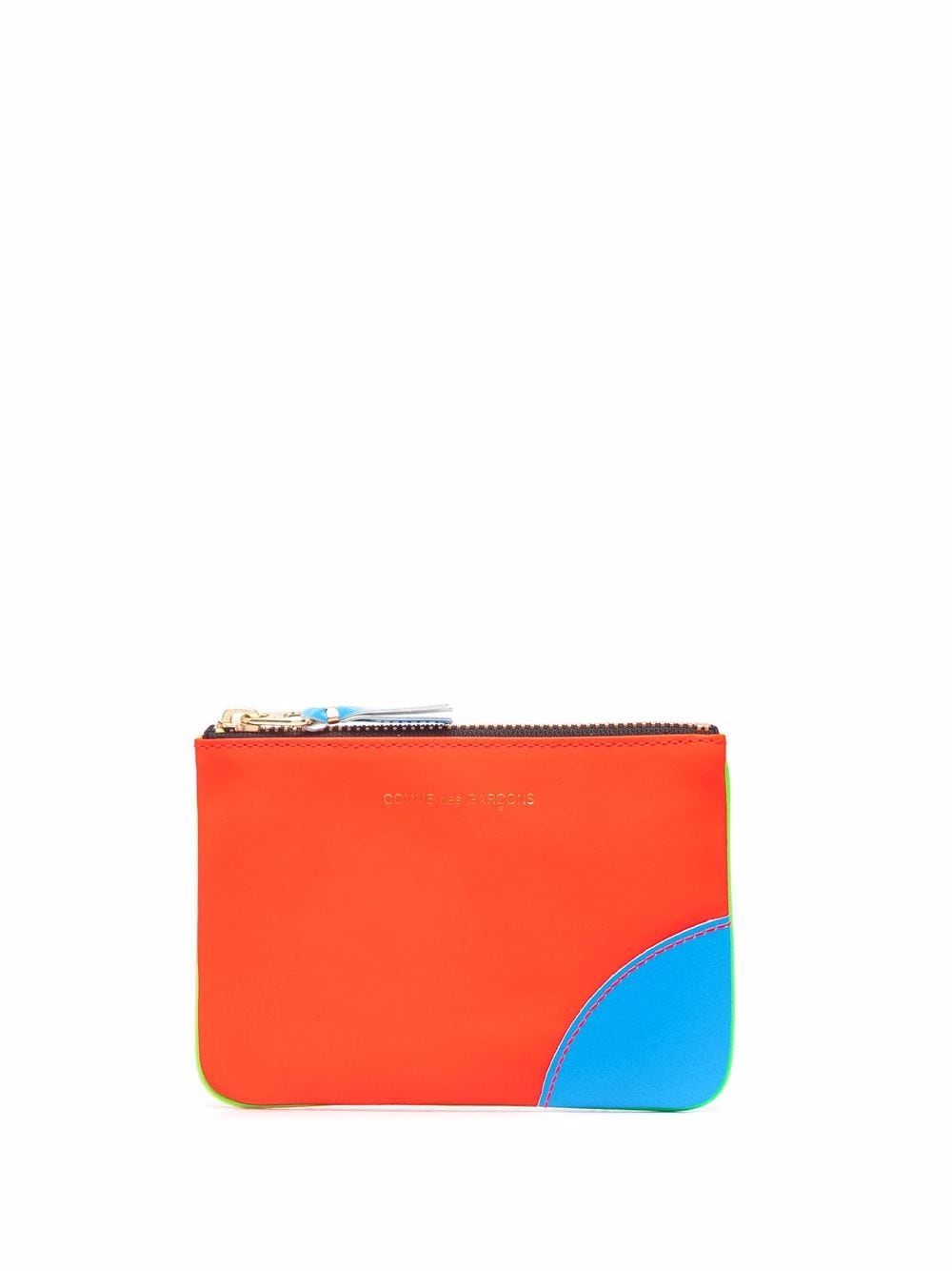 Comme Des Garçons Wallet Super Fluo Portemonnaie - Grün von Comme Des Garçons Wallet