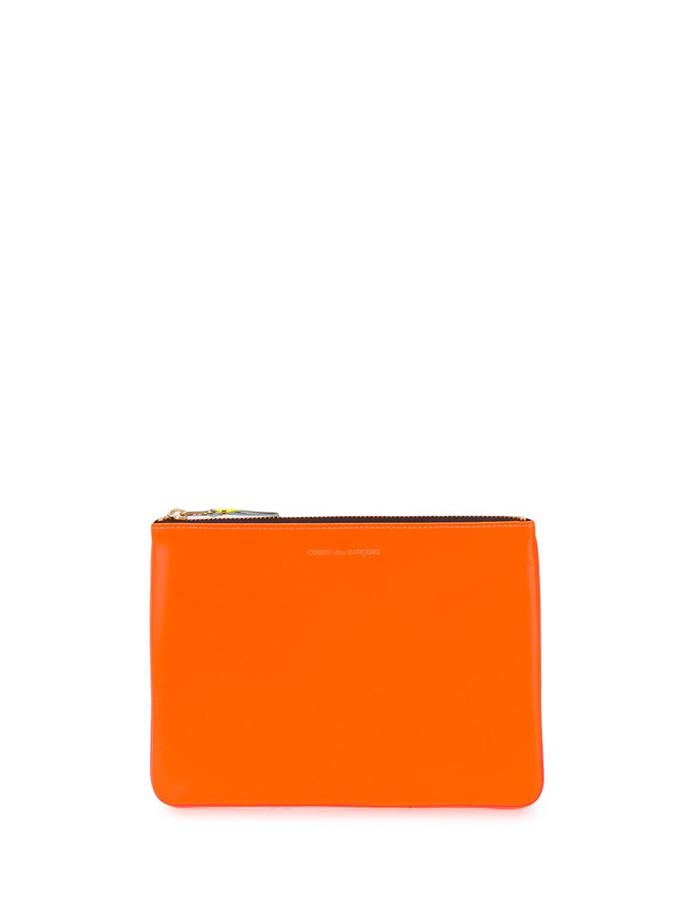 Comme Des Garçons Wallet Portemonnaie in Colour-Block-Optik - Orange von Comme Des Garçons Wallet