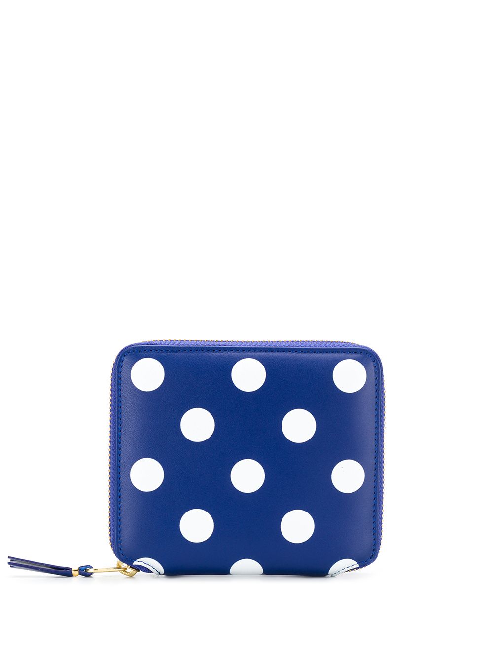 Comme Des Garçons Wallet Portemonnaie mit Polka Dots - Blau von Comme Des Garçons Wallet