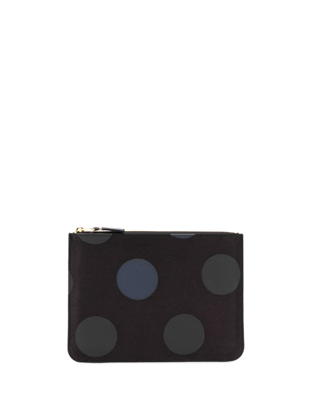 Comme Des Garçons Wallet Gepunktetes Portemonnaie - Schwarz von Comme Des Garçons Wallet