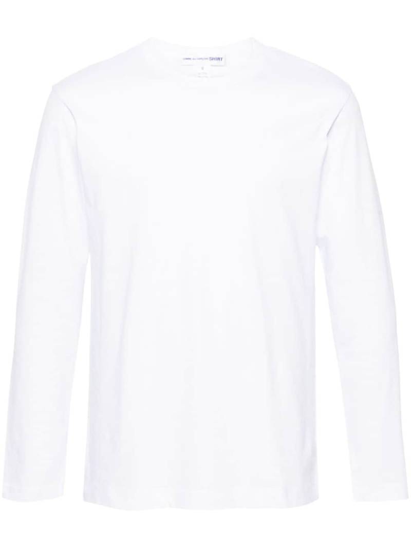 Comme Des Garçons Shirt T-Shirt mit Logo-Print - Weiß von Comme Des Garçons Shirt