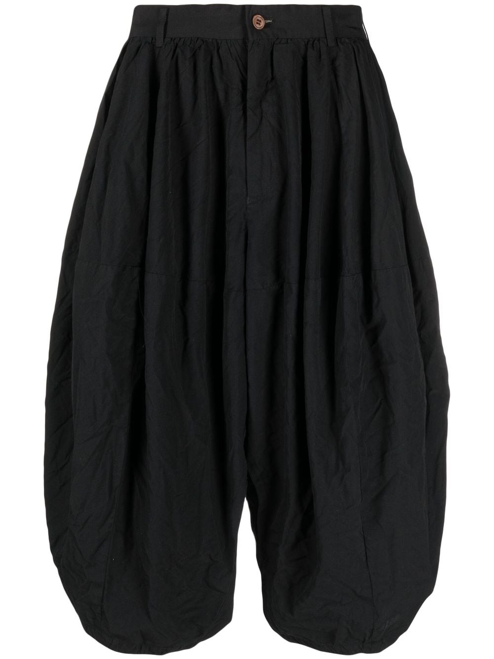 Comme Des Garçons Ballonhose im Cropped-Design - Schwarz von Comme Des Garçons