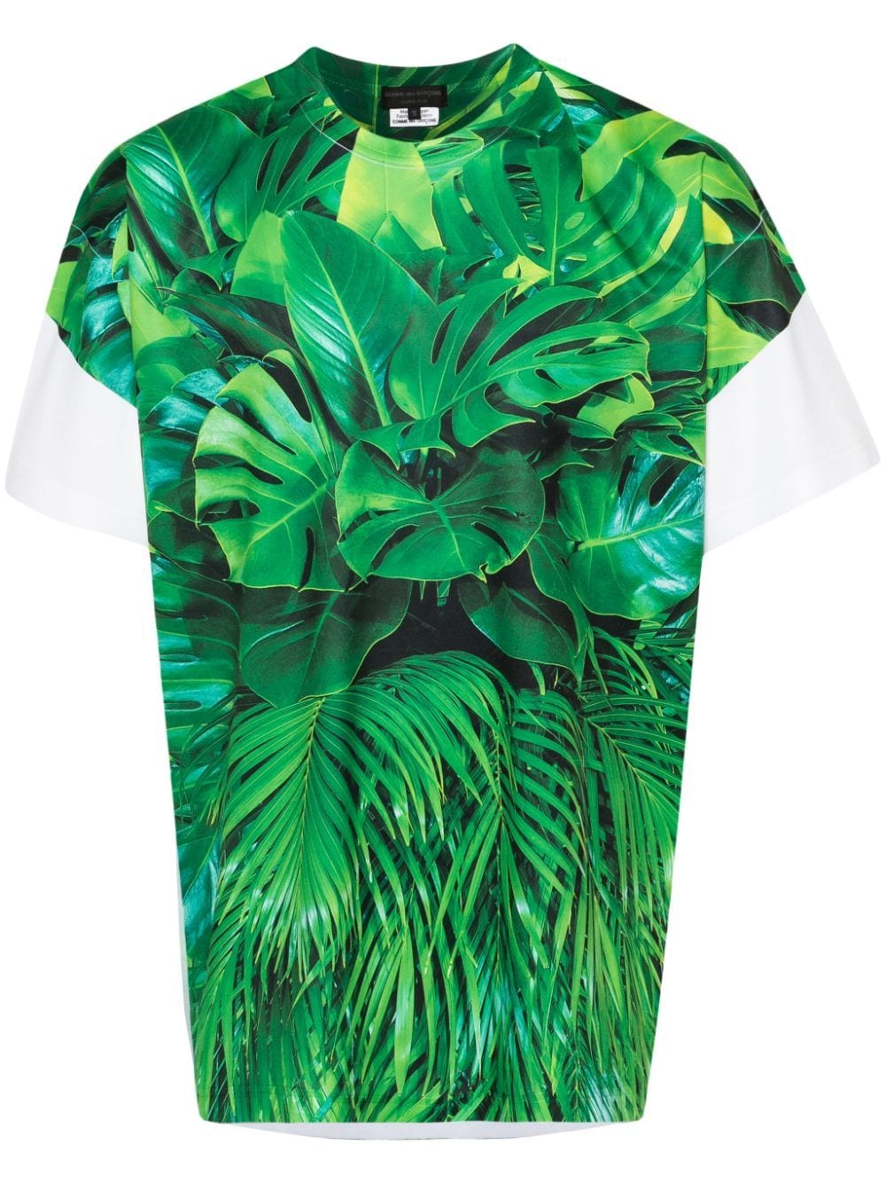 Comme des Garçons Homme Plus T-Shirt mit Leaves-Print - Grün von Comme des Garçons Homme Plus