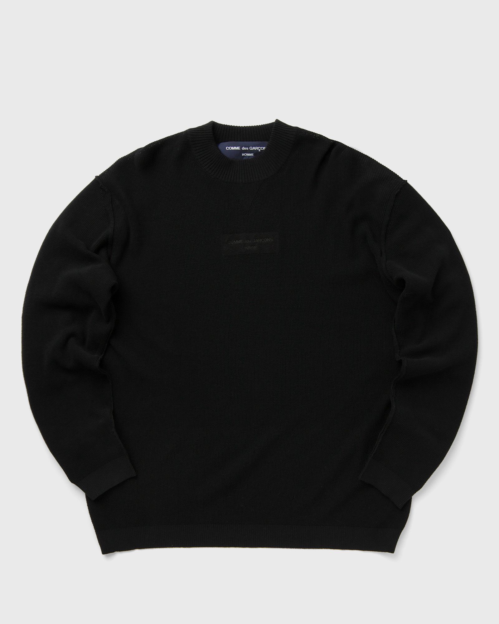 Comme des Garçons Homme MEN'S SWEATER men Sweatshirts black in Größe:S von Comme des Garçons Homme