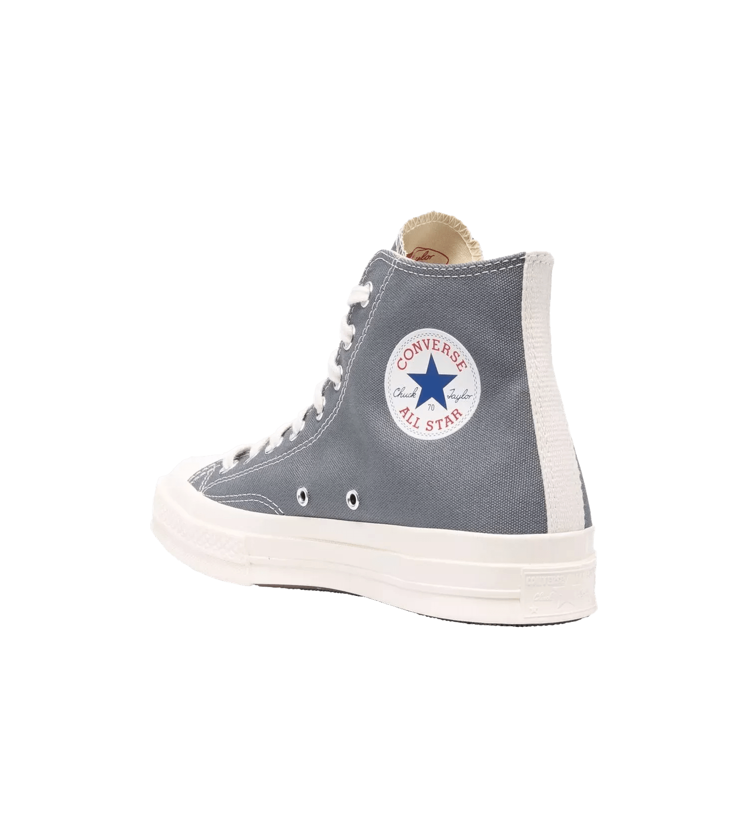 Comme des Garcons Play Sneakers - Big Heart Converse Chuck Taylor 70 High-Top-Sneake - Gr. 3 - in Grau - für Damen von Comme des Garcons Play