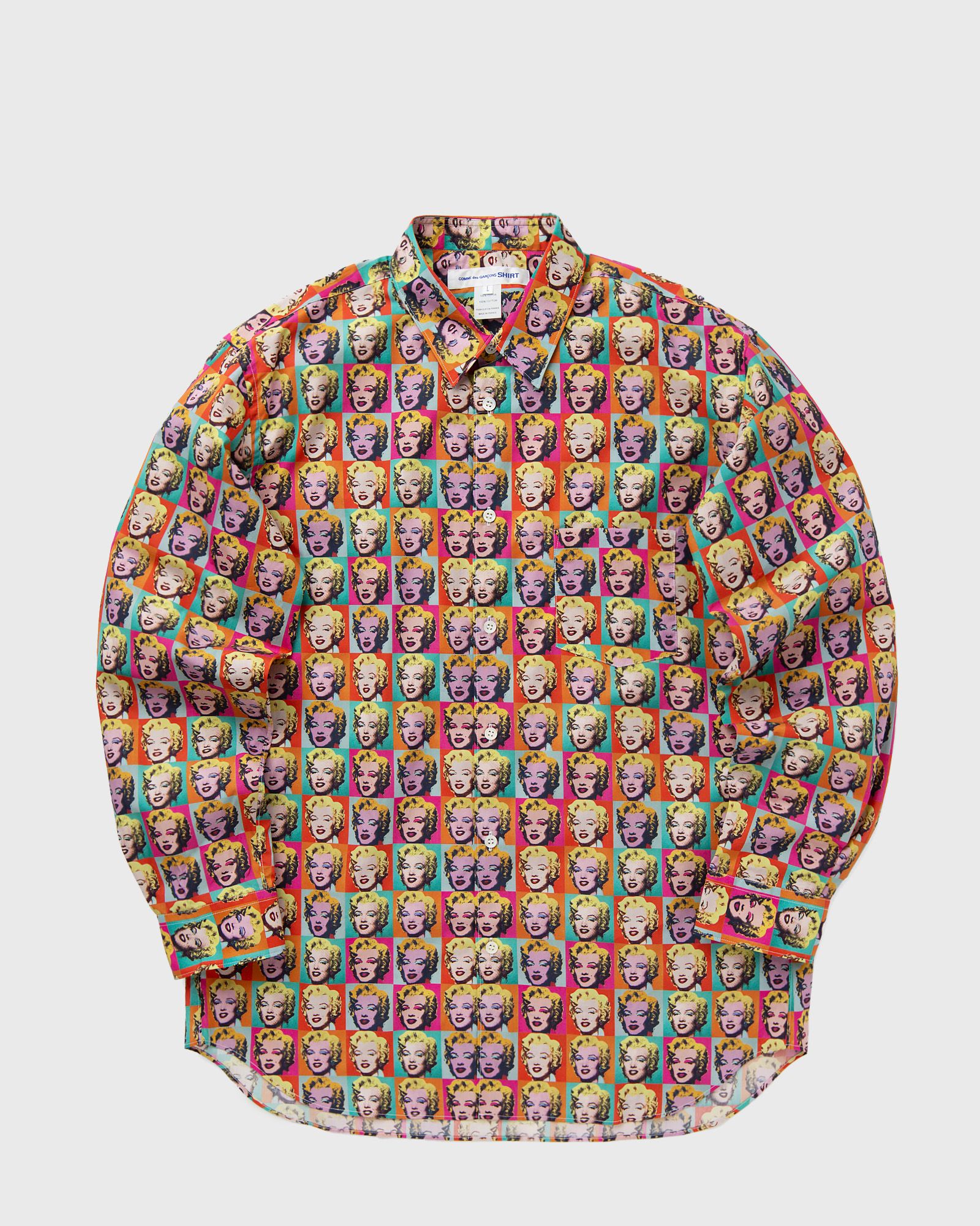 Comme des Garçons Shirt MENS SHIRT WOVEN men Longsleeves multi in Größe:L von Comme des Garçons Shirt