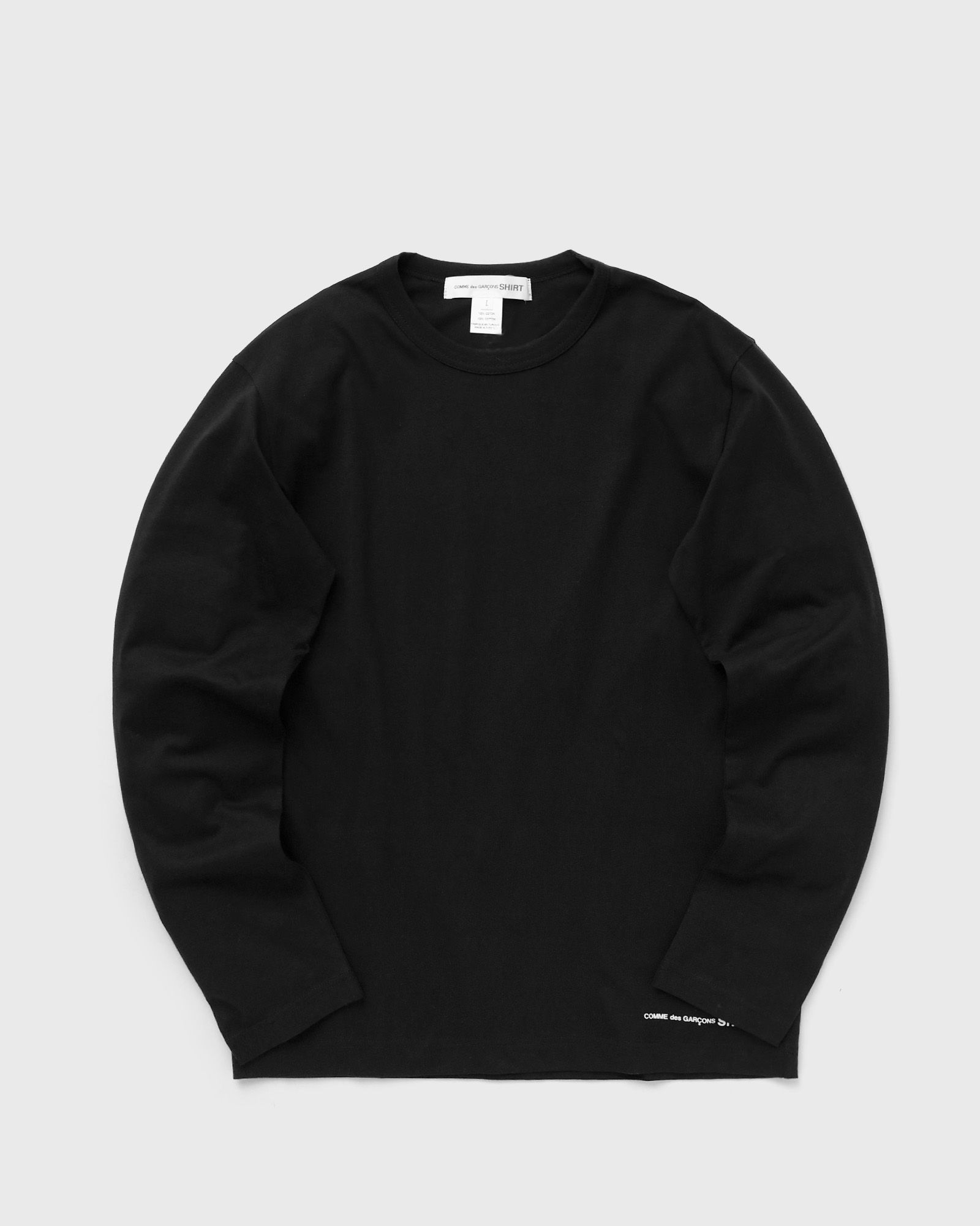 Comme des Garçons Shirt MENS T-SHIRT KNIT men Longsleeves black in Größe:M von Comme des Garçons Shirt