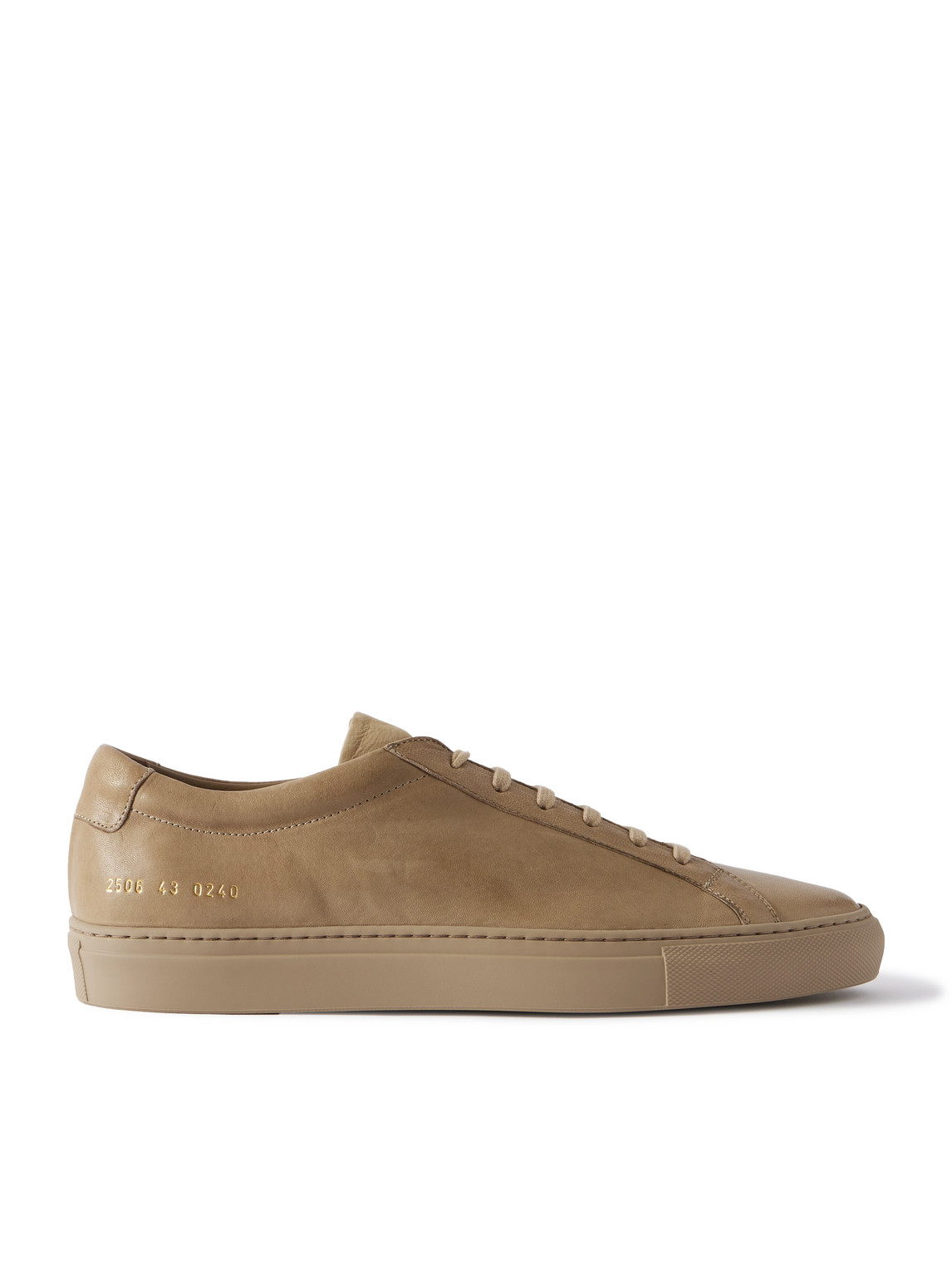 Common Projects - Achilles Premium Leather Sneakers - Men - Brown - EU 40 von Common Projects
