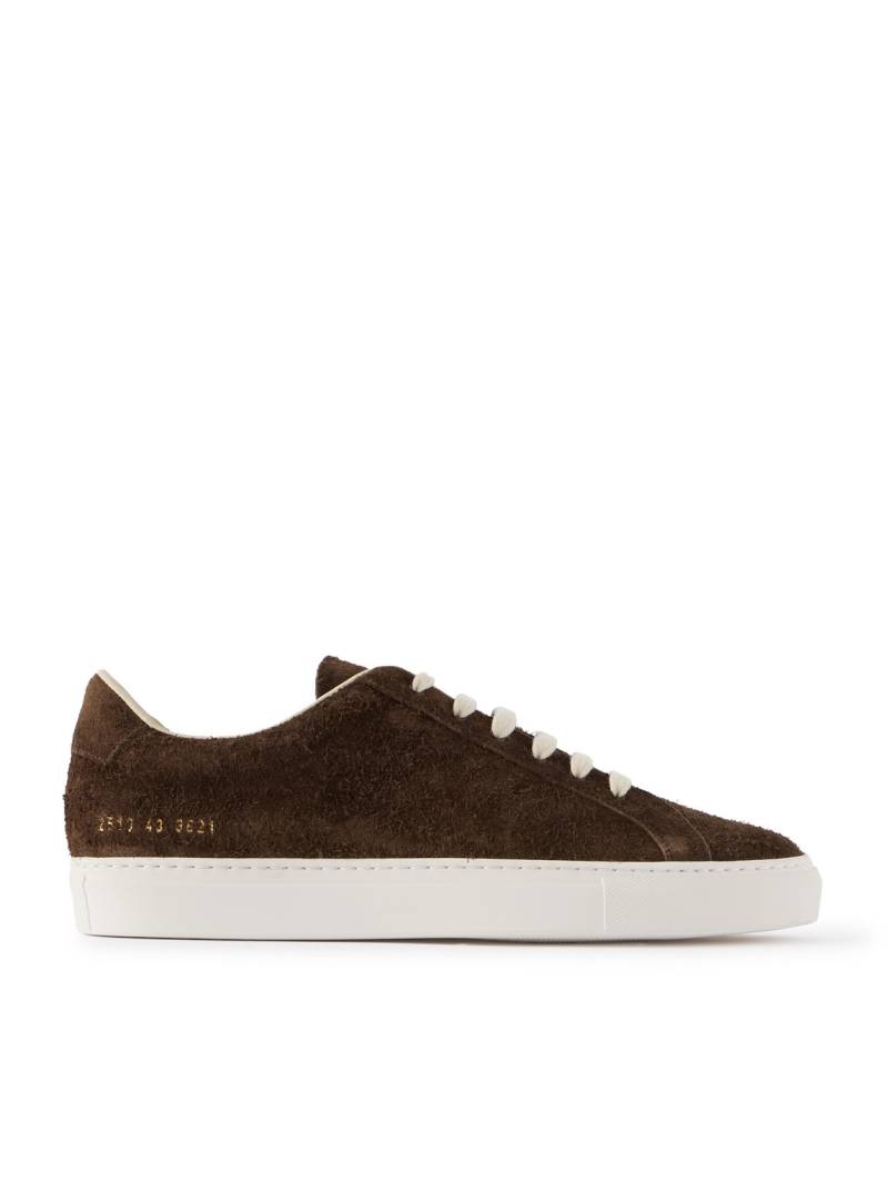 Common Projects - Achilles Sport Brushed-Suede Sneakers - Men - Brown - EU 40 von Common Projects