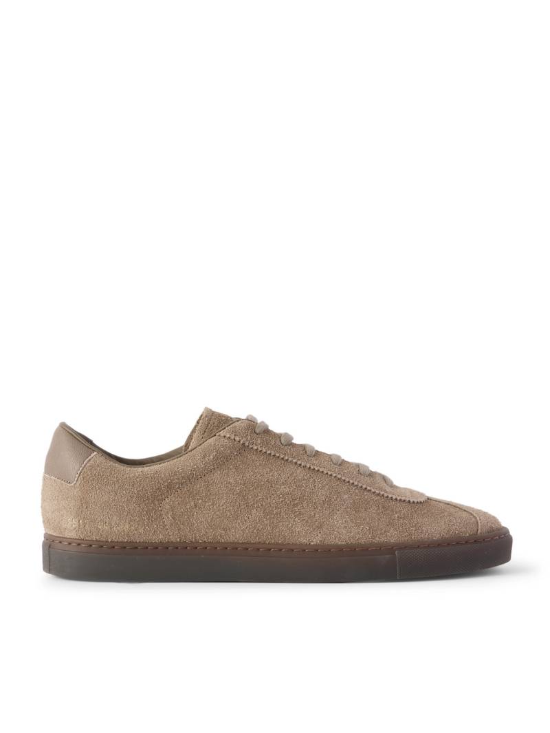 Common Projects - Field Trainer Brushed-Suede Sneakers - Men - Brown - EU 44 von Common Projects