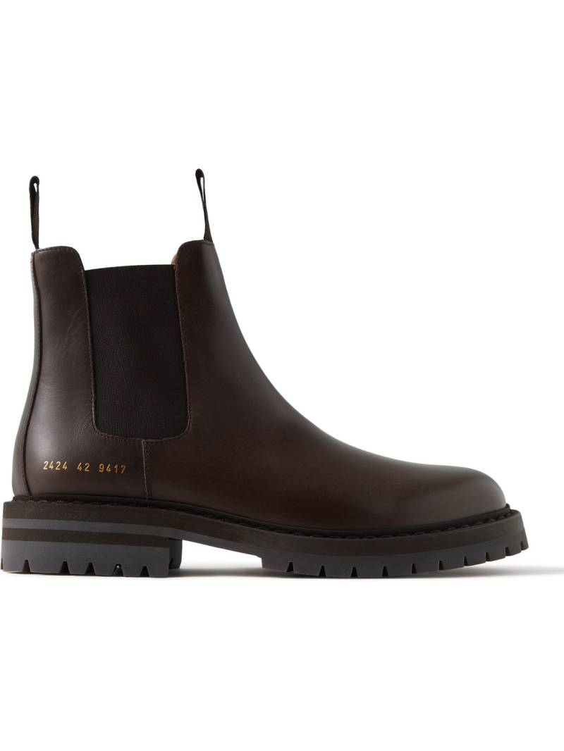 Common Projects - Leather Chelsea Boots - Men - Brown - EU 42 von Common Projects