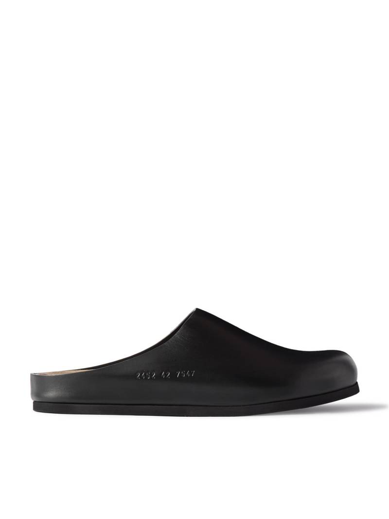 Common Projects - Leather Clogs - Men - Black - EU 43 von Common Projects