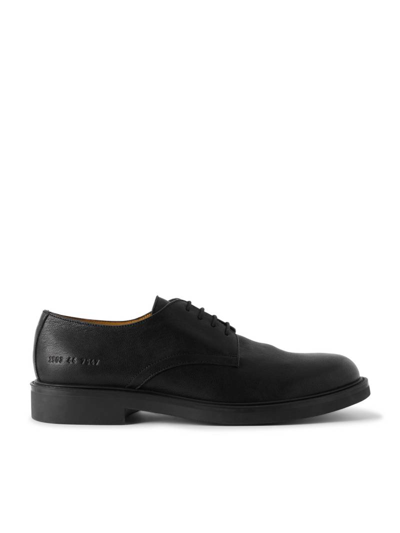 Common Projects - Officer's Leather Derby Shoes - Men - Black - EU 44 von Common Projects