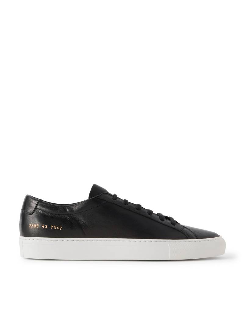 Common Projects - Original Achilles Leather Sneakers - Men - Black - EU 39 von Common Projects
