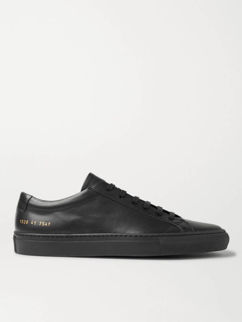 Common Projects - Original Achilles Leather Sneakers - Men - Black - EU 44 von Common Projects