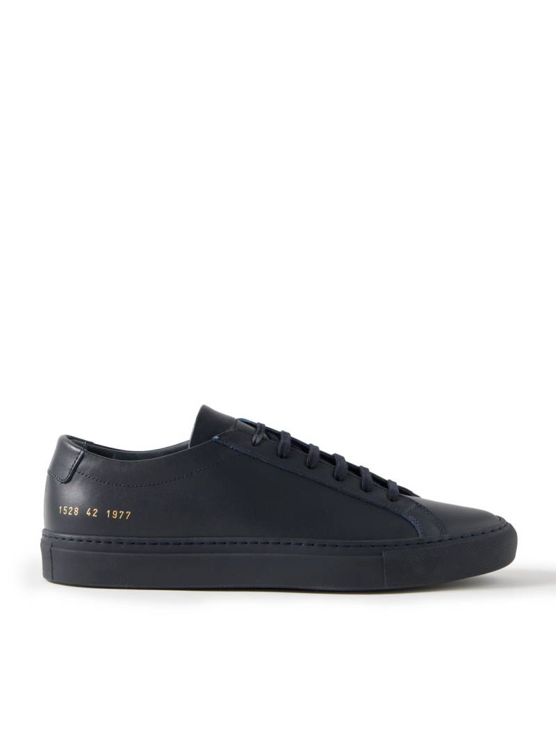 Common Projects - Original Achilles Leather Sneakers - Men - Blue - EU 42 von Common Projects