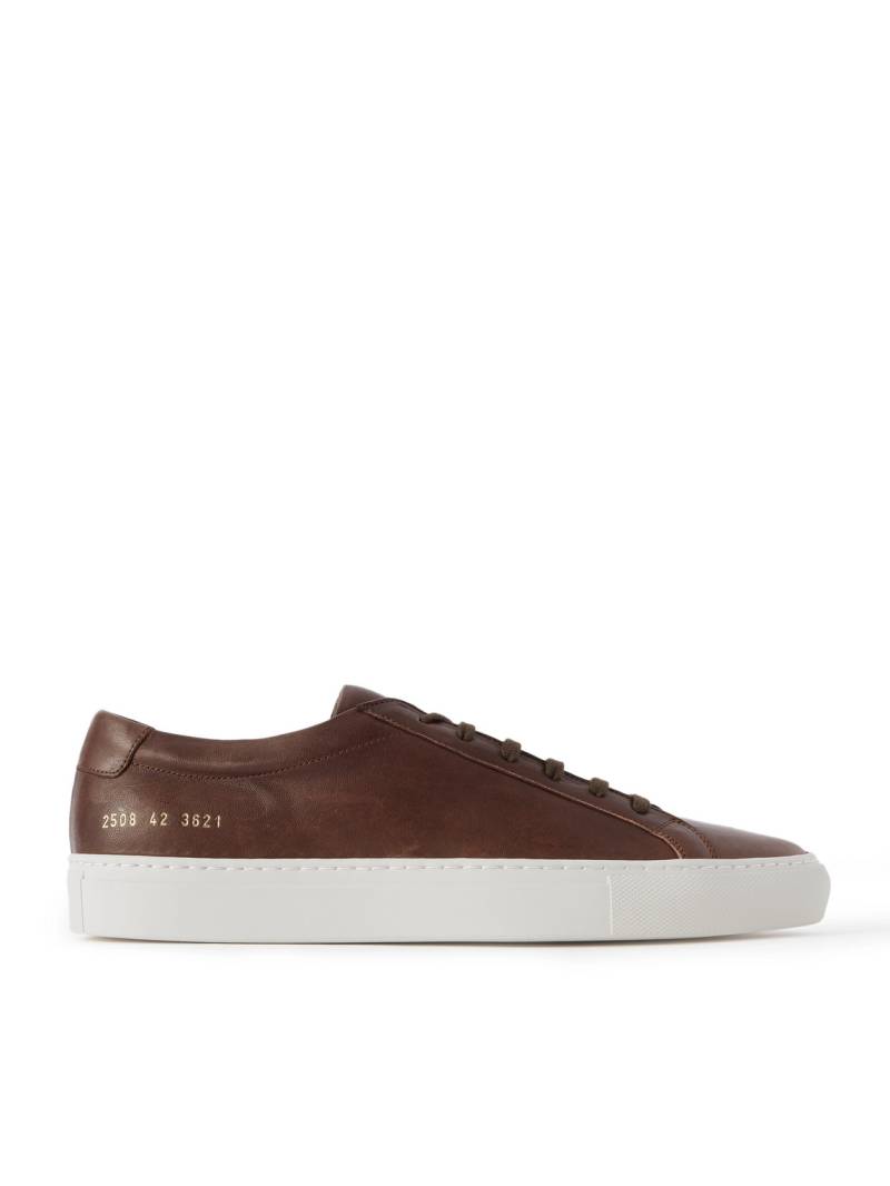 Common Projects - Original Achilles Leather Sneakers - Men - Brown - EU 40 von Common Projects