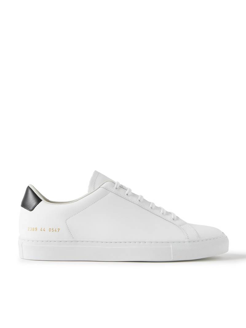Common Projects - Retro Classic Leather Sneakers - Men - White - EU 47 von Common Projects