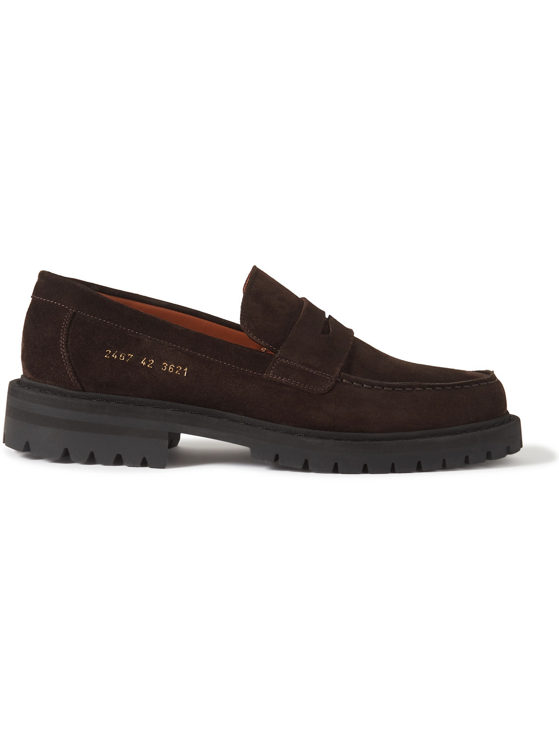 Common Projects - Suede Penny Loafers - Men - Brown - EU 44 Common Projects - Suede Penny Loafers - Men - Brown - EU 44 von Common Projects