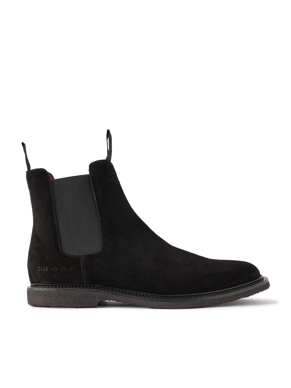 Common Projects - Waxed-Suede Chelsea Boots - Men - Black - EU 47 Common Projects - Waxed-Suede Chelsea Boots - Men - Black - EU 47 von Common Projects