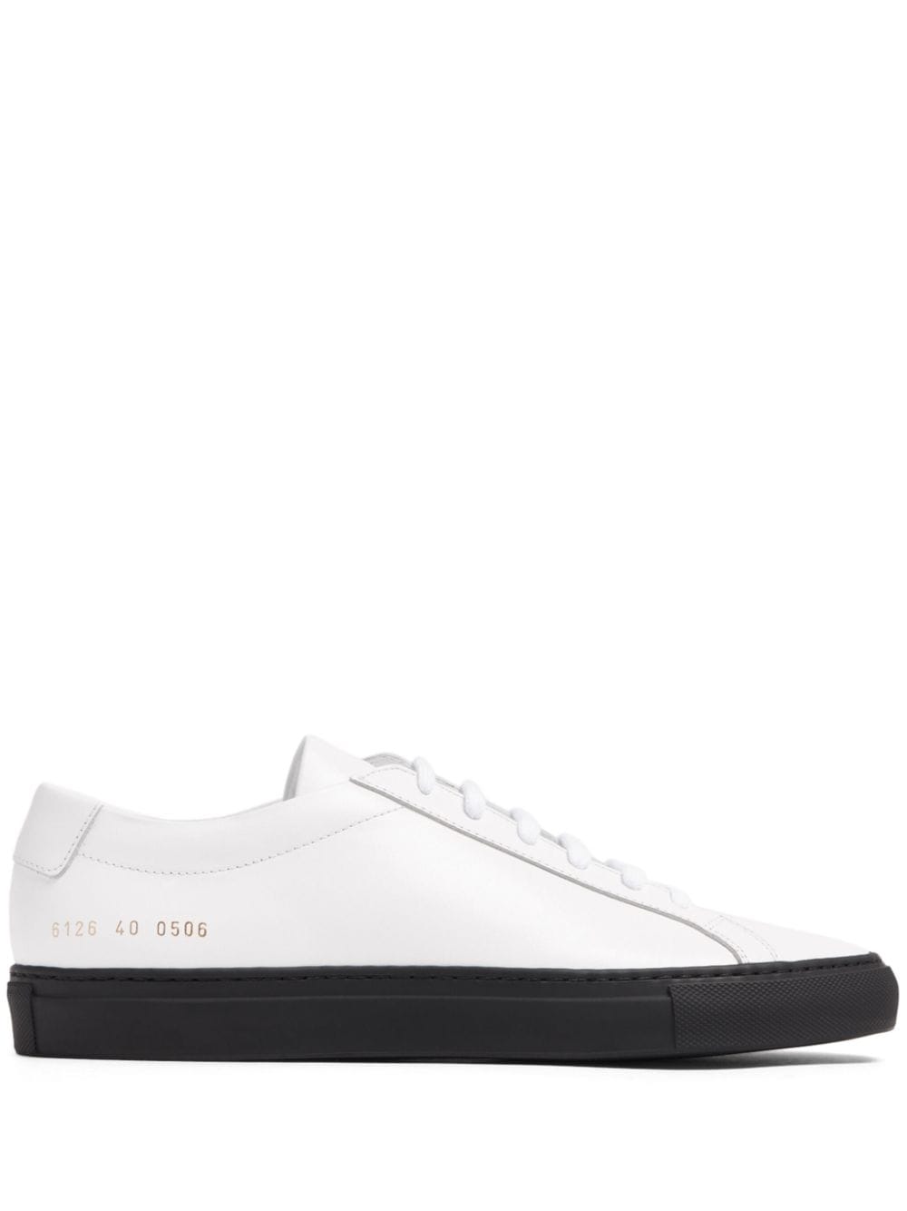 Common Projects Sneakers mit Kontrastsohle - Weiß von Common Projects