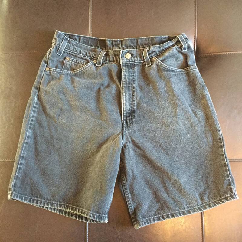 Levi Es 550 Jeans Shorts Schwarz Gr. 34 von CommonThreadClothing