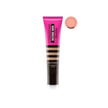 COMODYNES SECOND SKIN FOUNDATION 30 ml 02 ALMOND TUBE von Comodynes