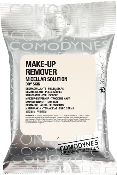 Comodynes Make Up Remover Micellar Dry Skin Reinigungstücher 20 Stk. von Comodynes