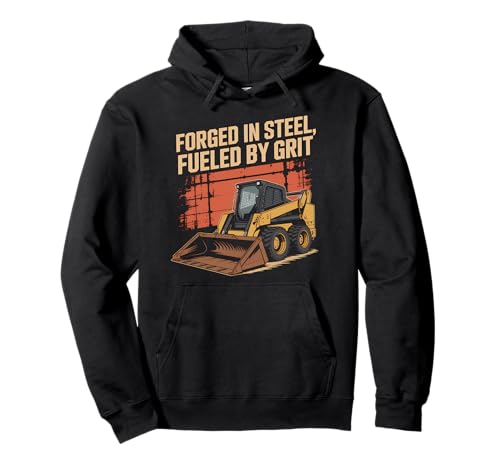Skid Steer Boy Zero Turn Style und Skid Loader Pullover Hoodie Skid Steer Boy Zero Turn Style und Skid Loader Pullover Hoodie von Compact Utility Dirt Life Designs