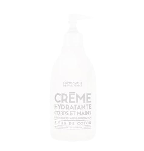 Compagnie de Provence Handcreme und Körpercreme, 300ml, Baumwollblüte-Duft von Compagnie de Provence