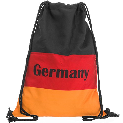 Compagno Turnbeutel Fullprint Rucksack Beutel Tasche Sport-Beutel, Rucksack Farbe:Germany von Compagno