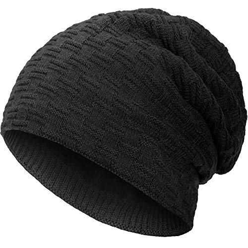 Compagno Gefütterte Mütze Herren Damen Wintermütze Beanie Strickmütze Winter Weihnachten Haube Hat Cap Männer Frauen von Compagno