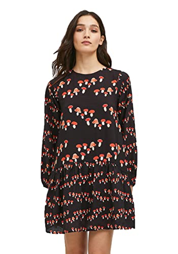 COMPANIA FANTASTICA Damenkleid schwarz FA21HAN09, nero von Compañía Fantástica