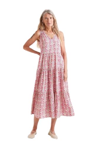 Compania Fantastica Midi-Trägerkleid mit Zuckermuster, rose, L Compania Fantastica Midi-Trägerkleid mit Zuckermuster, rose, L von Compañía Fantástica