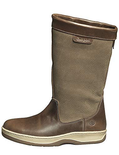 Compass Leder Segelstiefel wasserdicht atmungsaktiv Farbe braun, Größe H: 39 von Compass