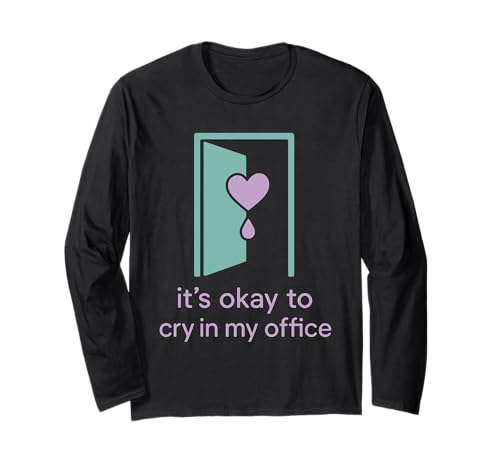 Trauerberater für Kinder, Heilung von Herzen, Traumaunterstützung Langarmshirt von Compassionate Therapy Crew Pediatric Healing Vibes